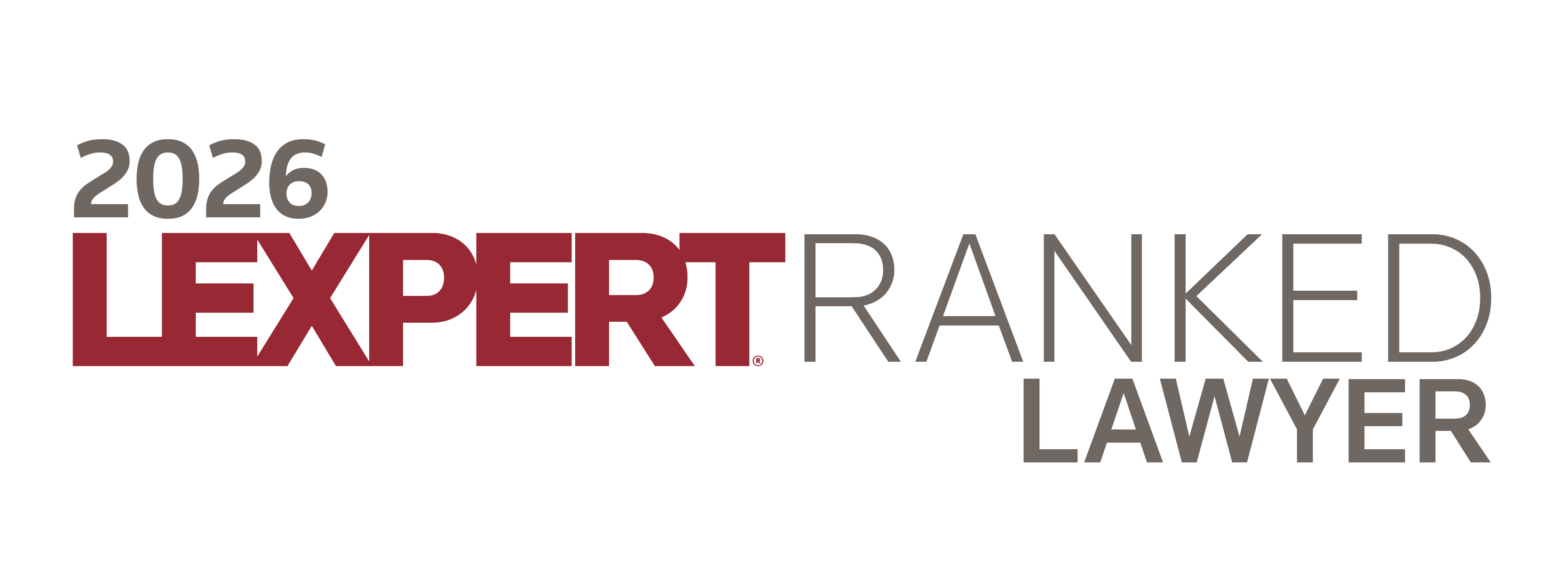 Lexpert Ranked Lawyer 2026